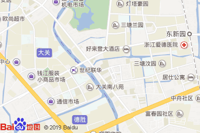 杭州好来登大酒店-大堂吧地图
