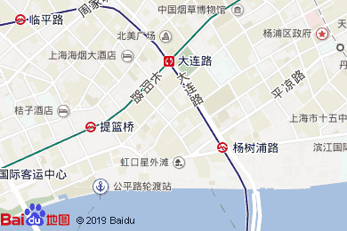 上海遠洋賓館地圖